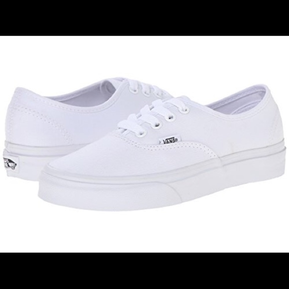 Vans authentic true white sneakers